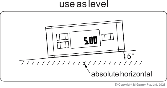 Digital Level & Protractor 150 x 60 x33mm - AC-722-360-01 by Accud