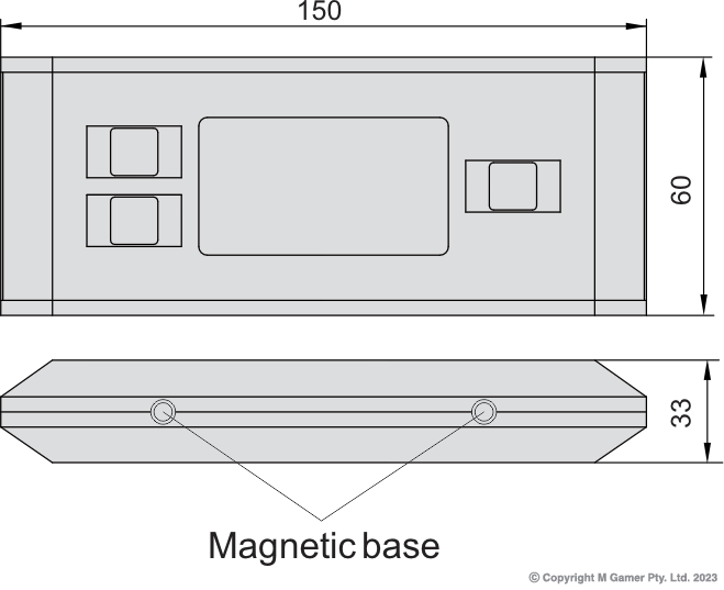 Digital Level & Protractor 150 x 60 x33mm - AC-722-360-01 by Accud