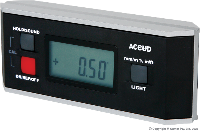 Digital Level & Protractor 150 x 60 x33mm - AC-722-360-01 by Accud