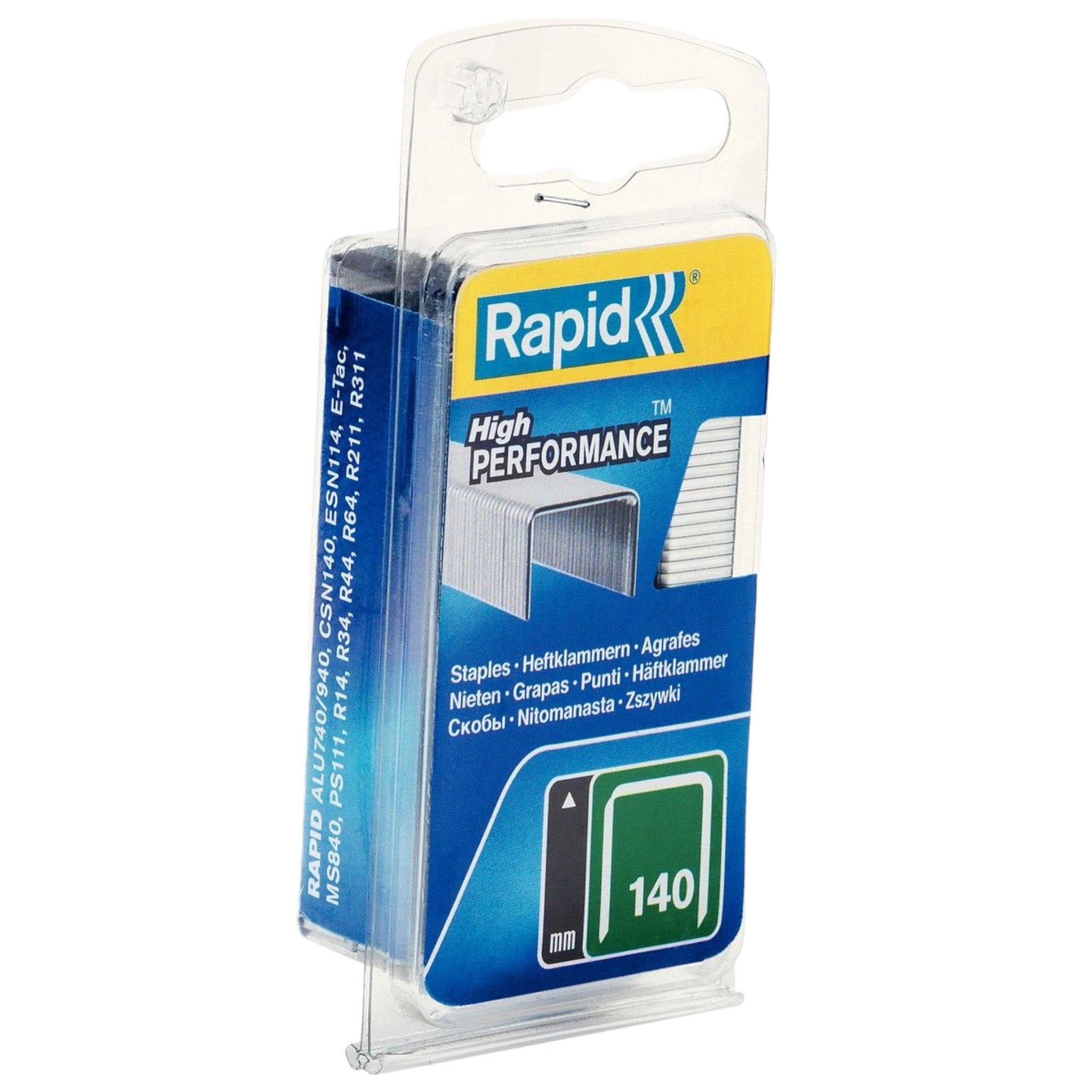 2000Pce 6mm Staples 140 Series Rapid Hand Tacker by Rapid