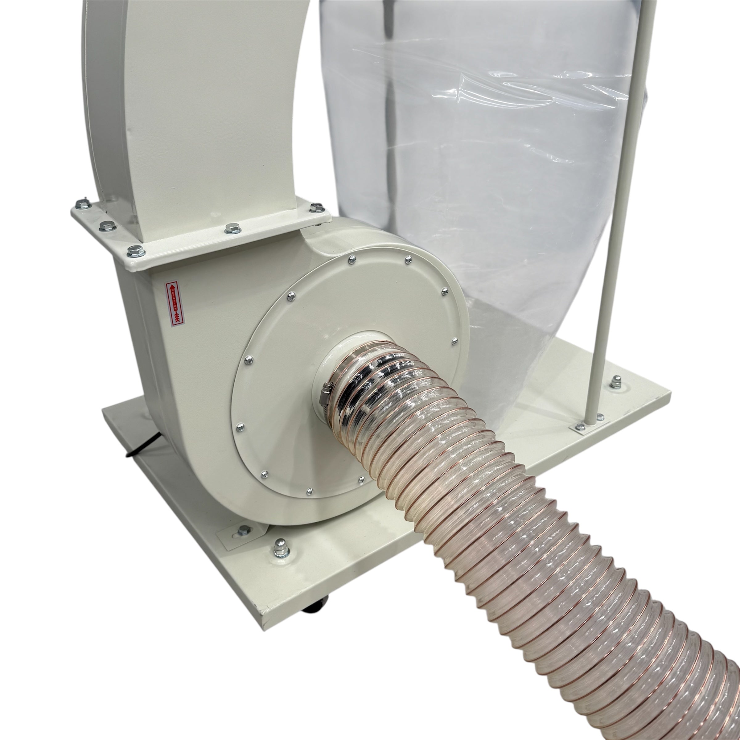 Dust Collector 240V 2HP 1 x Filter Element (Needle Felt Top Bag + Plastic Bottom Bag) OT-DC-1500 by Oltre