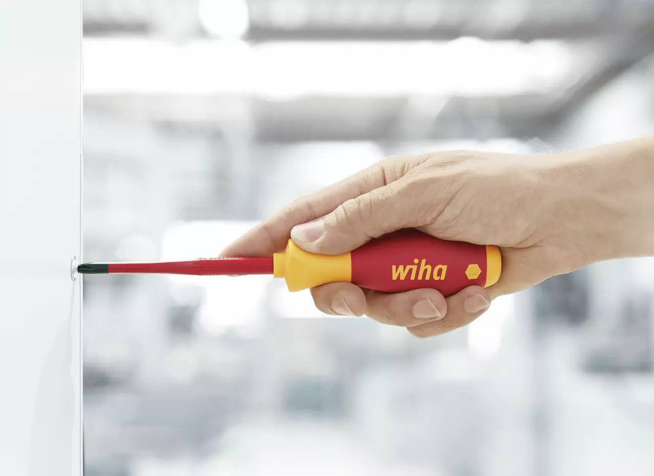 Wiha 6Pce SoftFinish® Electric Slimfix 1000V Screwdriver Set 38362