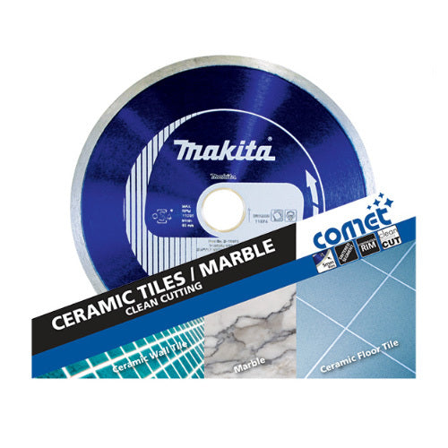 150mm x 22.23mm Diamond Blade Continuous Rim Comet B-16075 by Makita