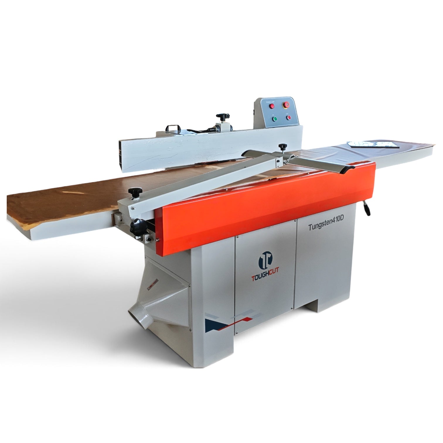 ToughCut 410mm (16") Wood Planer (Jointer) with Spiral Cutterhead 4HP 415V Tungsten 410D