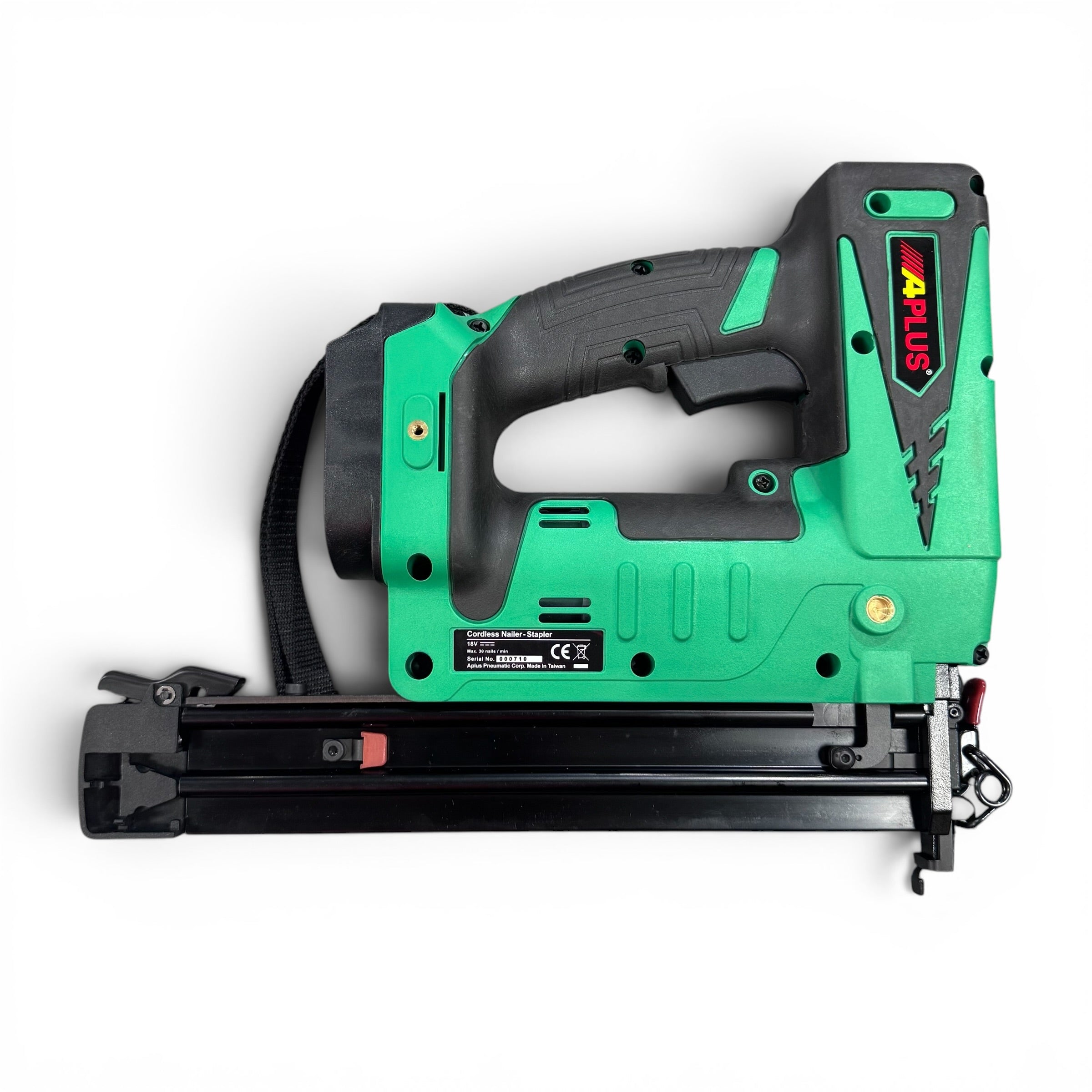 APlus DF16/32-M 18V 16 Gauge Cordless Finishing Brad Nailer Bare Tool | Makita 18V Battery Compatible