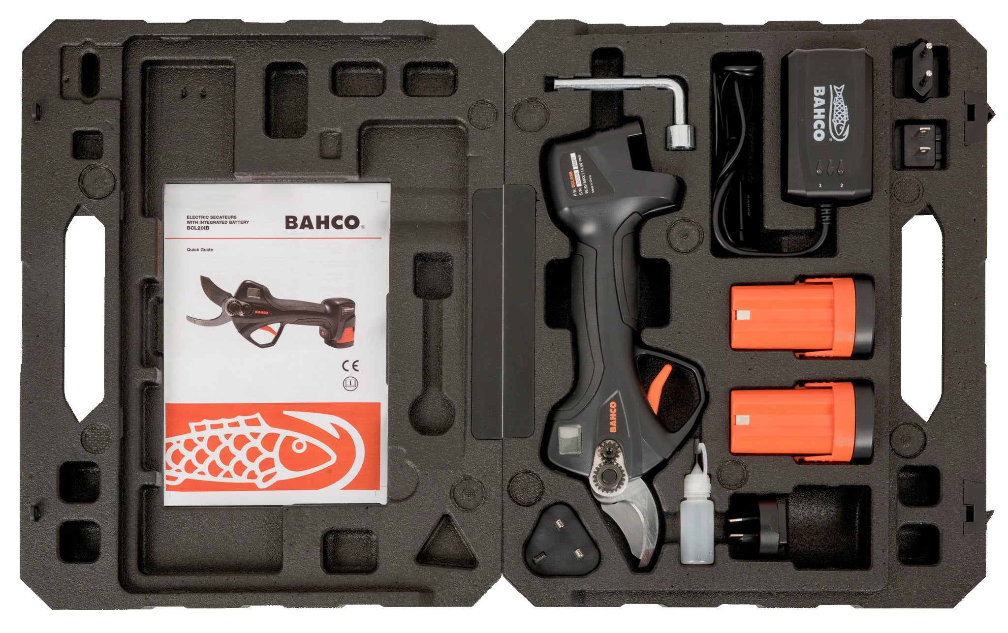 Bahco Professional 14.4V Cordless Secateur Kit BCL20IB