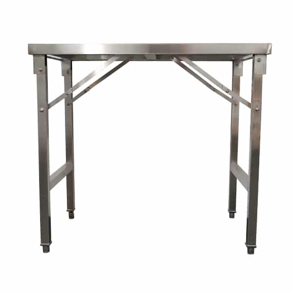 Richmond 1200 x 610 x 910mm Folding Stainless Steel Table BEN010