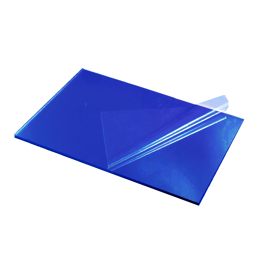 3mm Blue Cast Acrylic Panel / Sheet by Tough Acrylic