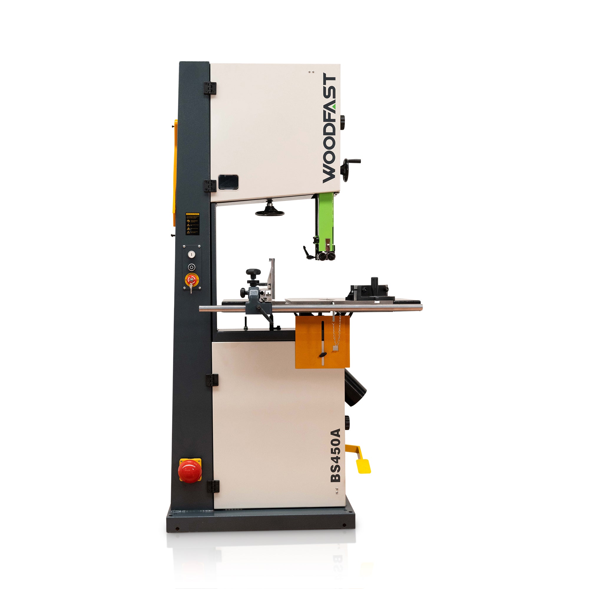 450mm (18") Deluxe Bandsaw 3HP 240V BS450A by Woodfast