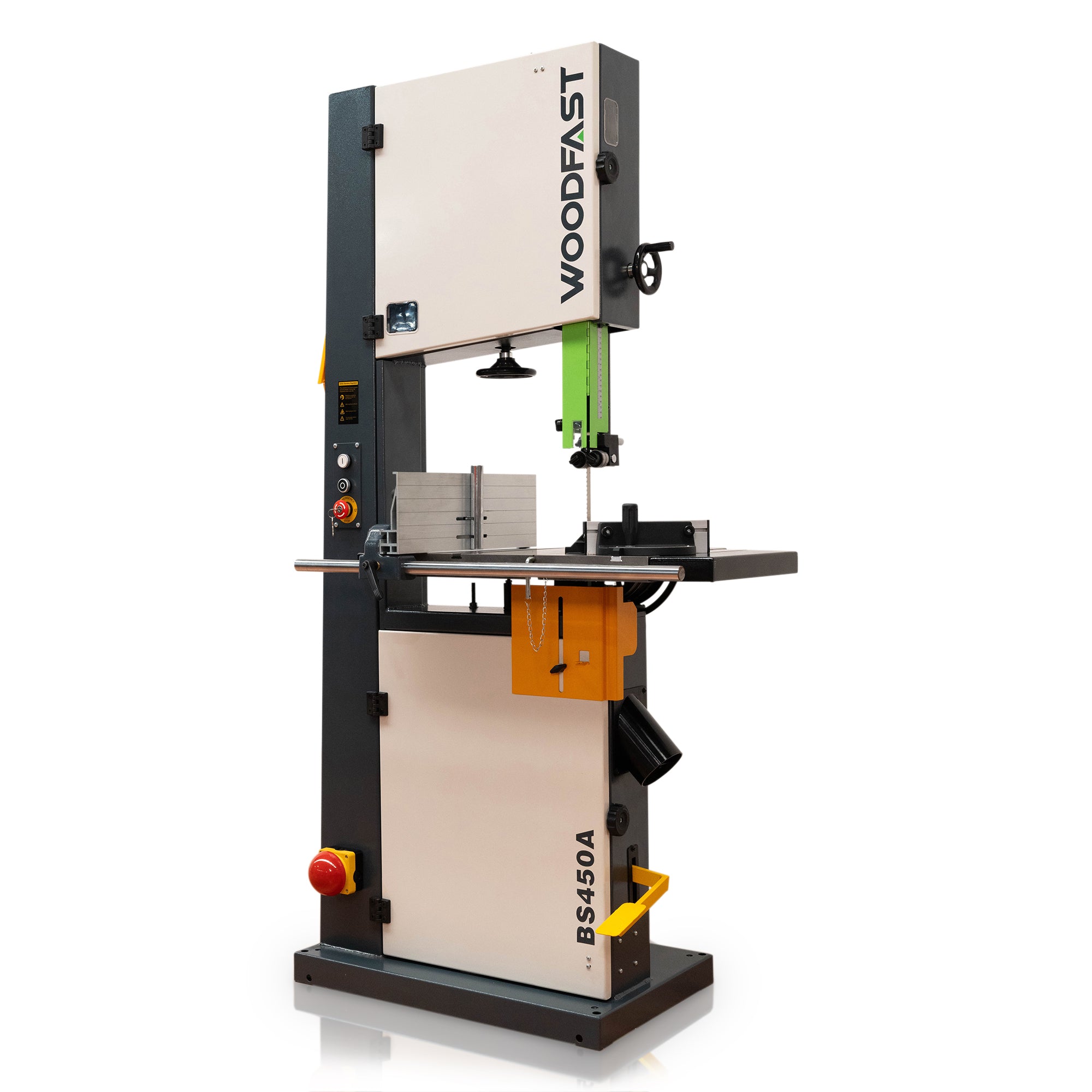 450mm (18") Deluxe Wood Bandsaw 3HP 240V BS450A by Woodfast