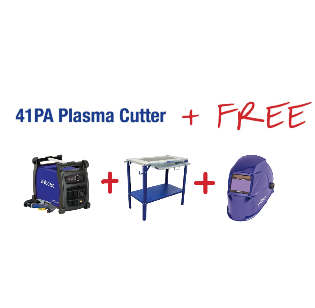 Welder / Plasma Cutter Package Deal - WC-PD41PA2 by Weldclass