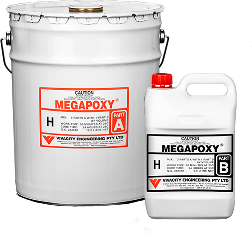 Megapoxy H Liquid 4L - MXPFLIQ/4L by Megapoxy