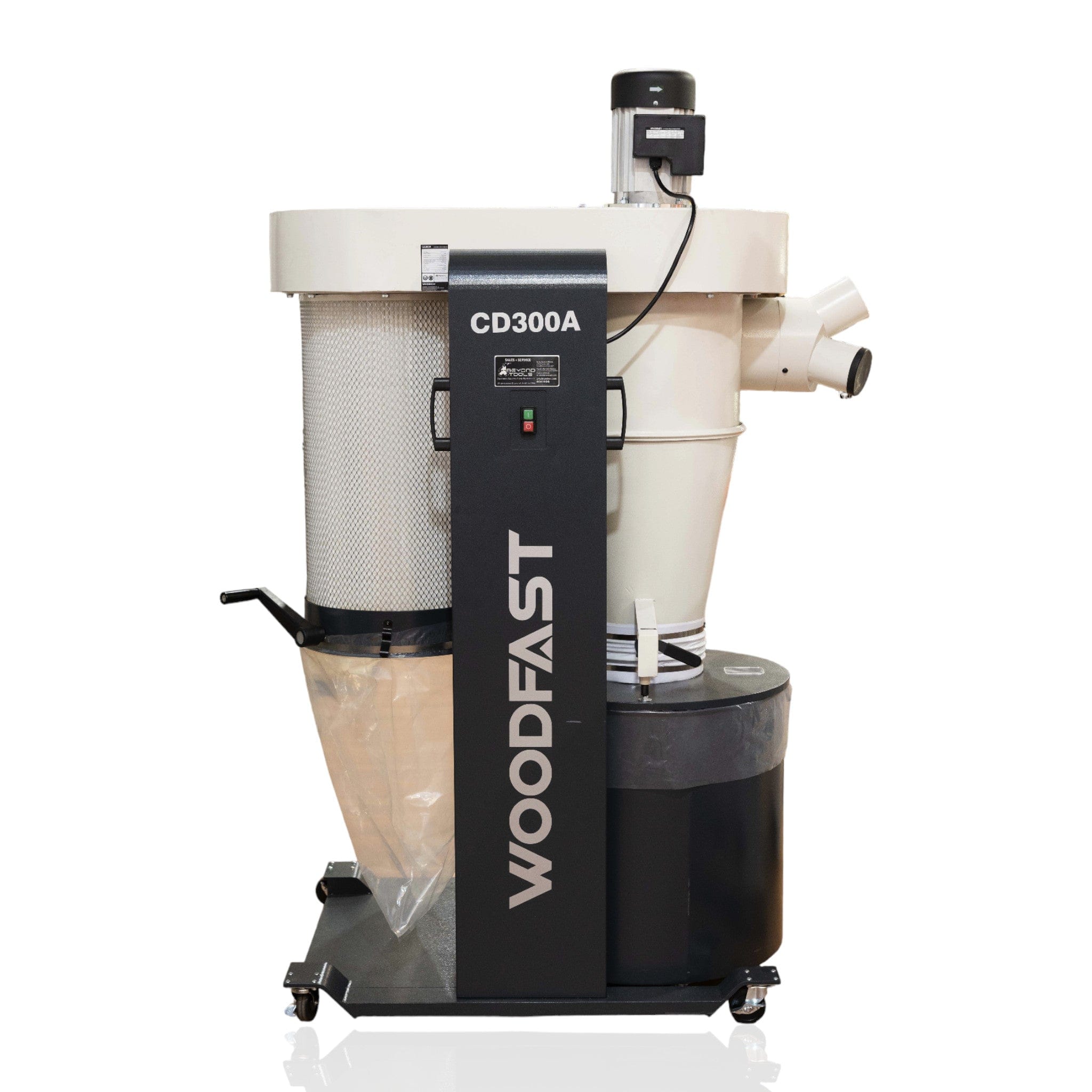 Cyclone Jet Extractor Woodfast Industrial Cyclone Dust Collector / Extractor CD300A