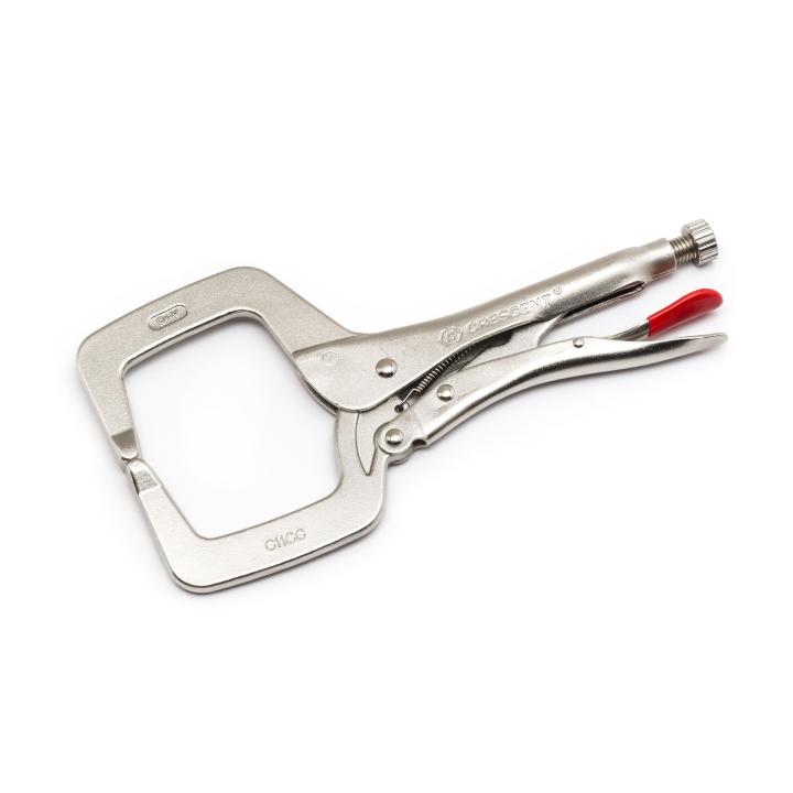 Crescent 280mm/11" Locking C-Clamp with Regular Tips C11CCVN