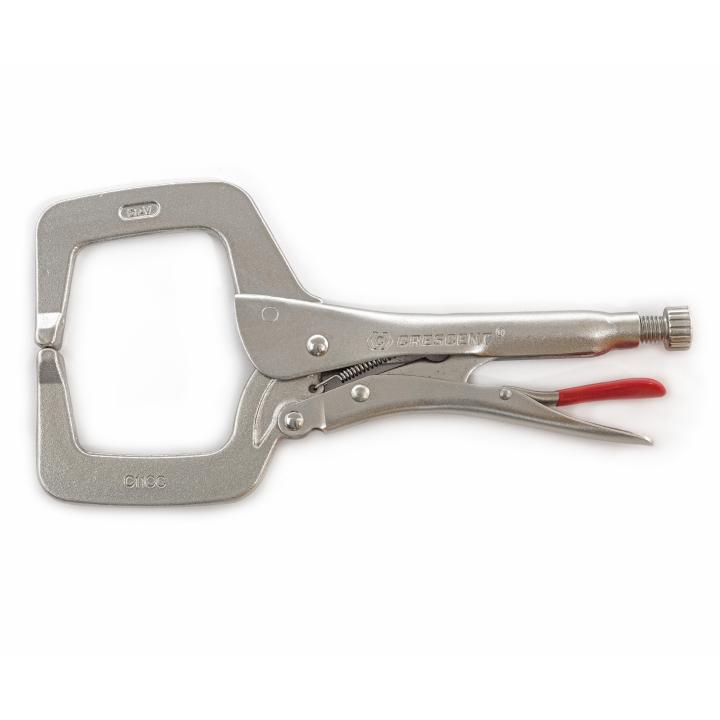 Crescent 280mm/11" Locking C-Clamp with Regular Tips C11CCVN