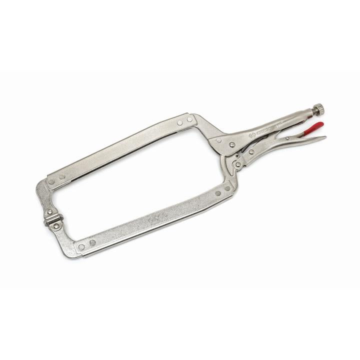Crescent 18" Locking C-Clamp with Swivel Pads C18CCSN
