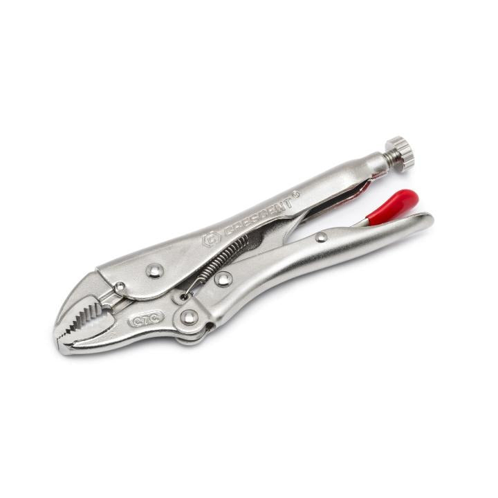 Crescent 7" Curved Jaw Locking Pliers with Wire Cutter C7CVN-08