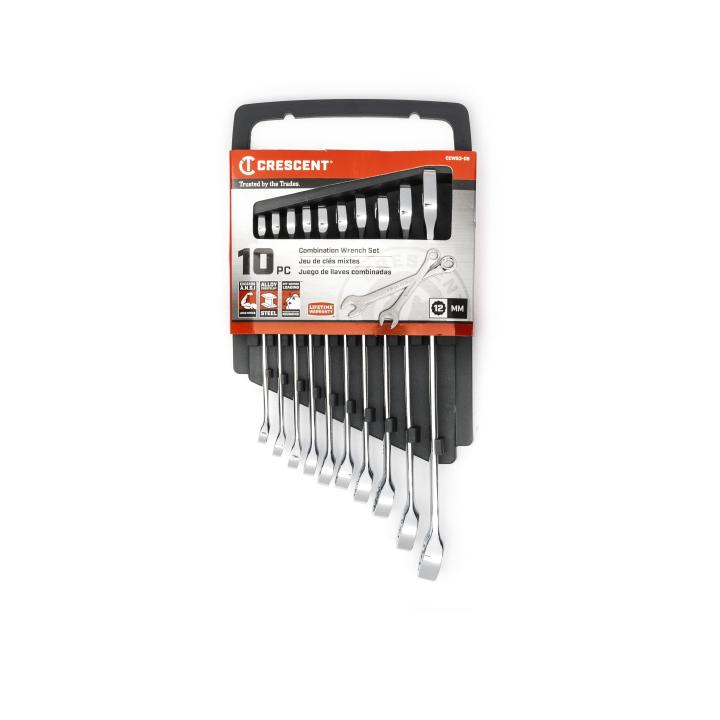 Crescent 10Pce 12 Point Metric Combination Wrench Set CCWS3-05