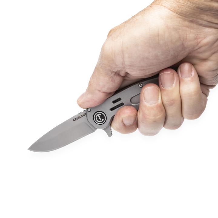 64mm/ 2.58" Low Profile Pocket Knife - CPK258FL by Crescent