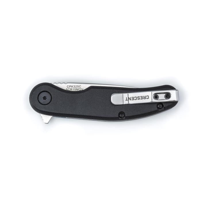 Crescent 83mm/3-1/4" Drop Point Composite Handle Pocket Knife CPK325C