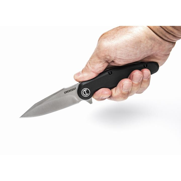 Crescent 89mm/3-1/2" Harpoon Blade Composite Handle Pocket Knife CPK350C