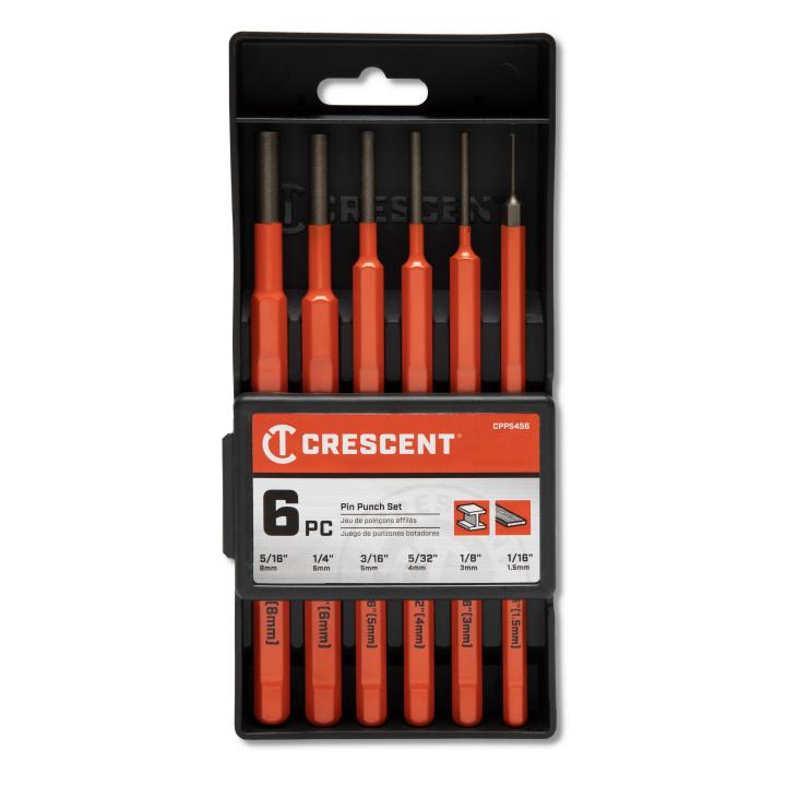 Crescent 6Pce Pin Punch Set CPPS456
