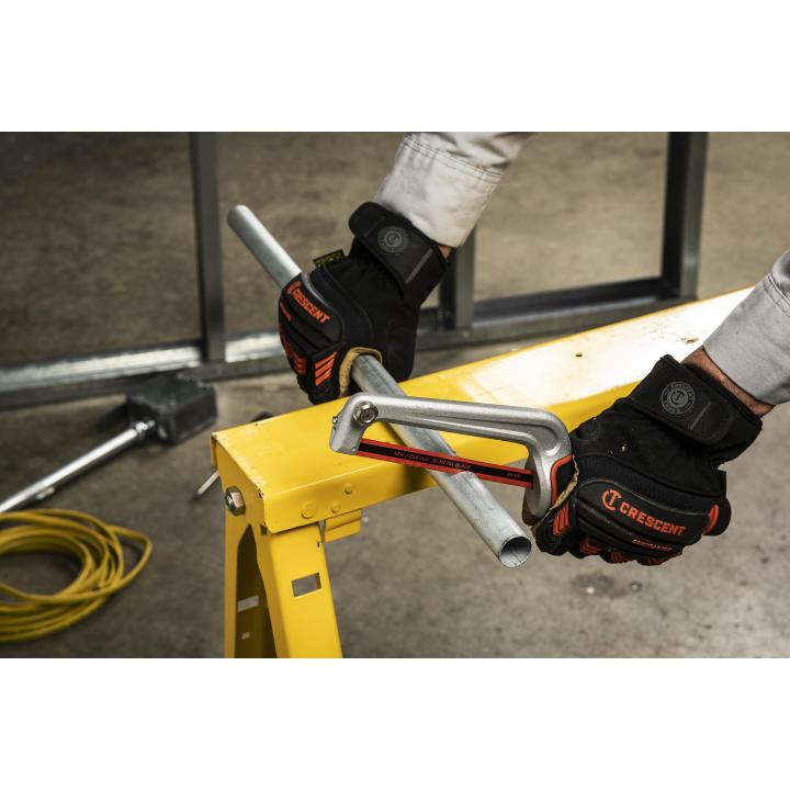 Crescent 10" High Tension Compact Hacksaw with Dual Material Handle CTMHACK