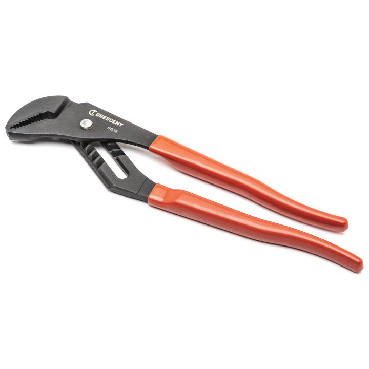 12" Straight Jaw Dipped Handle Tongue and Groove Pliers - RT212CVN-05 by Crescent