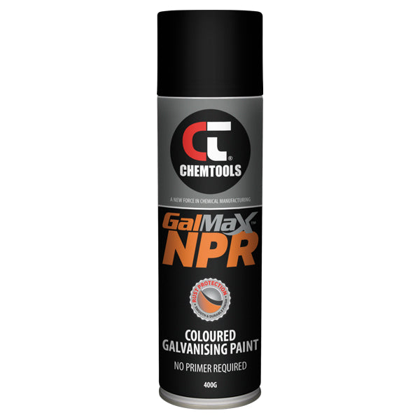 GalMax NPR Gloss Black Galvanising Paint