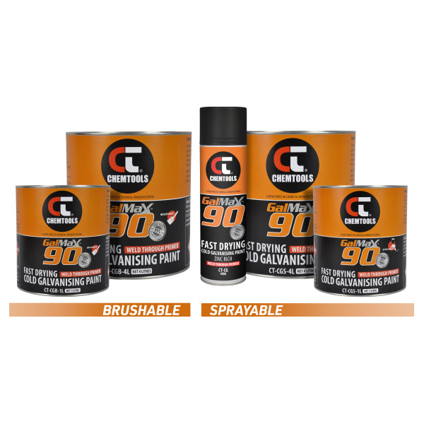 GalMax 90 Cold Galvanising Paint & Weld Through Primer