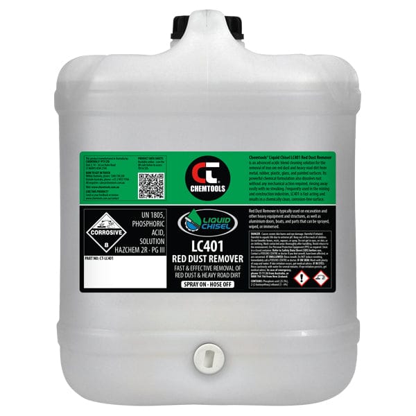 Chemtools Liquid Chisel LC401 Red Dust Remover 20L CT-LC401-20L