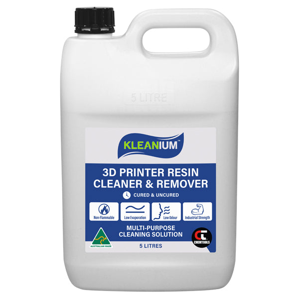 Kleanium™ 3D Printer Resin Cleaner &amp; Remover – 2L &amp; 5L