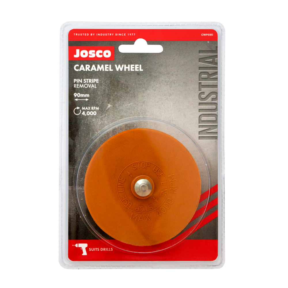 90mm Caramel Wheel Polishing Disc CWPS90 by Josco