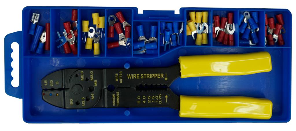 Medalist Crimping Tool Kit With 60 Terminals 98013