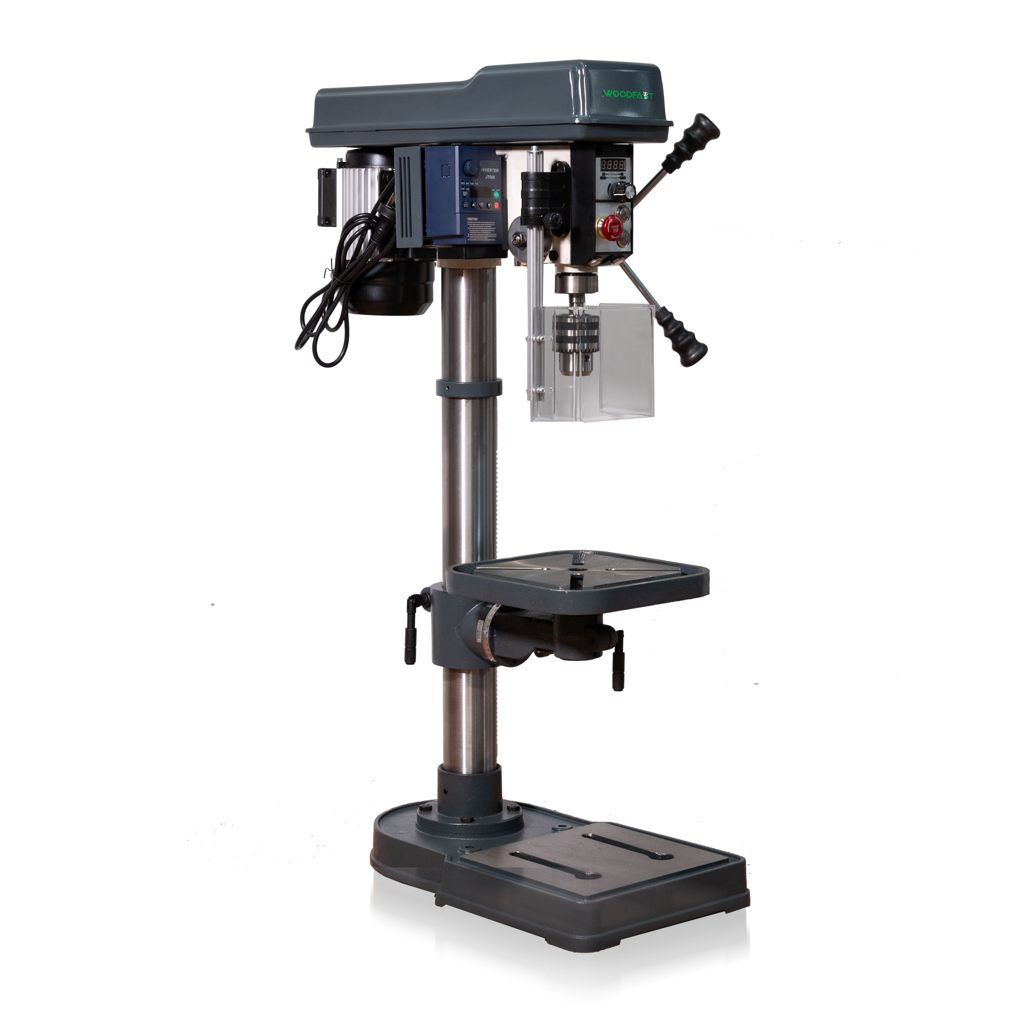 330mm (13") Benchtop Drill Press 12 Speed 16mm Chuck Capacity 240V DP33016B-VS by Woodfast *New Arrival*