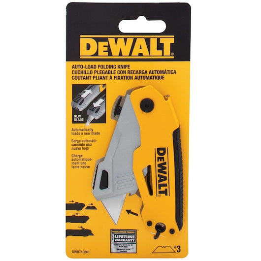 Folding Retractable Auto-Load Knife DWHT10261