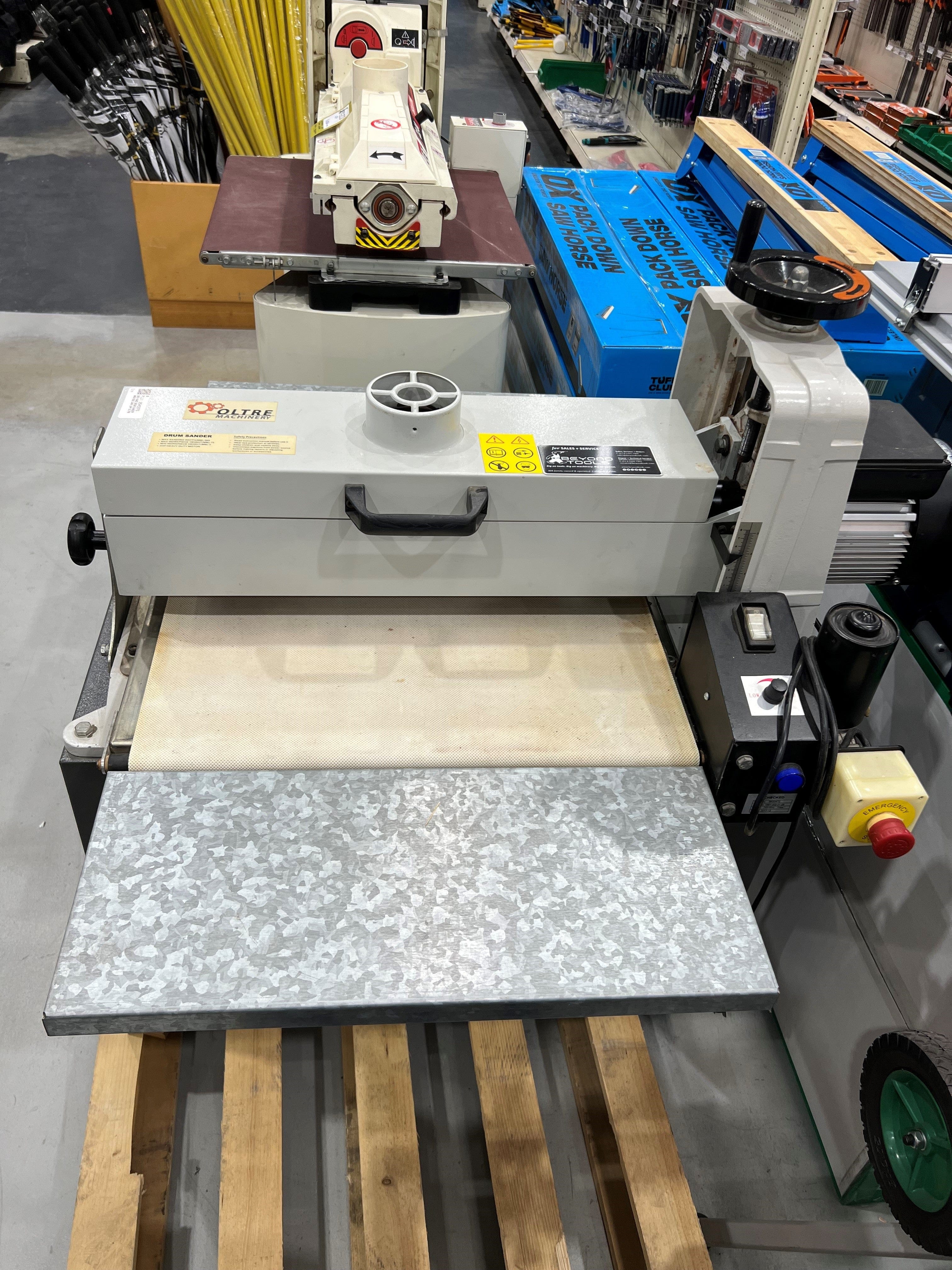 *Pre-Loved* Drum Sander 240V 2HP MM3156C by Oltre