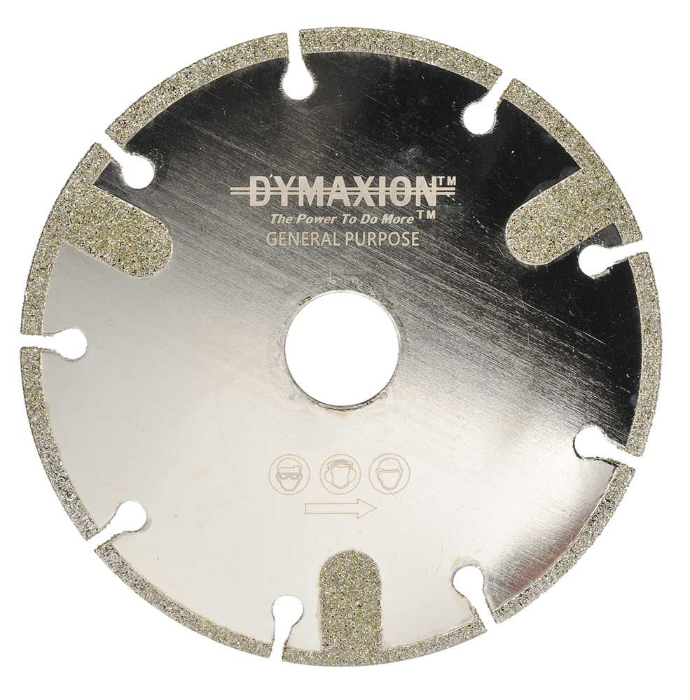 Dymaxion Diamond Circular Saw Blades - Electroplated Segmented General Purpose for Fibreglass & More BDEM Series