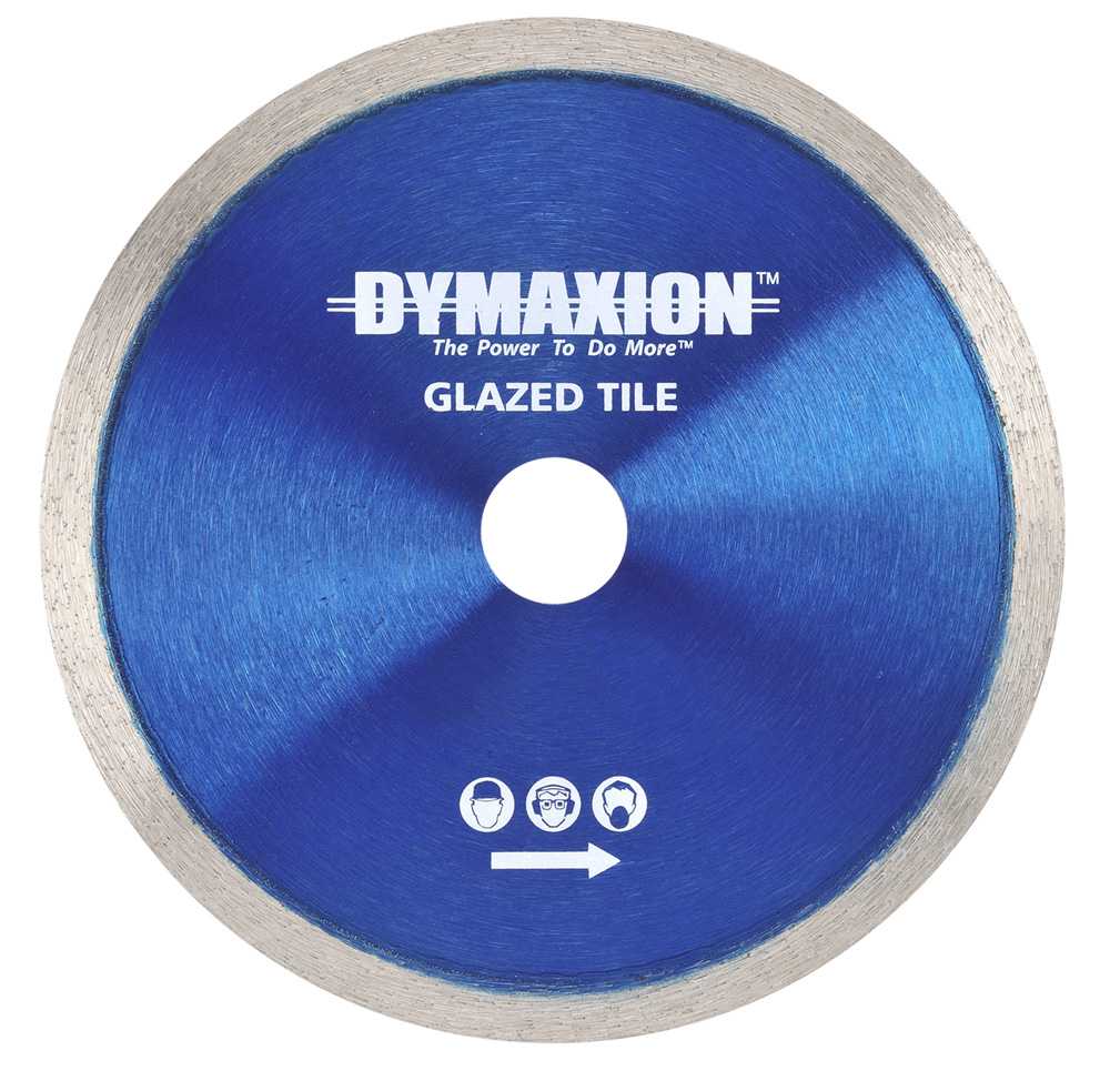 Dymaxion Diamond Circular Saw Blades - Continuous Rim for Glazed Tiles BDGC Series