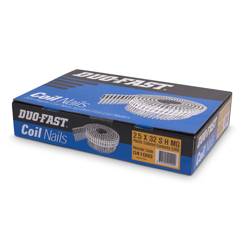 Paslode Collated Coil Nails – Duo-Fast CNP 50.1 Compatible (Multiple Sizes & Finishes)