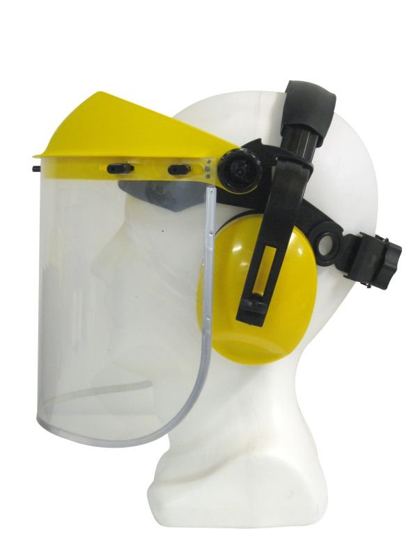 Maxisafe Clear Face Shield and Earmuff Assembly EBE565