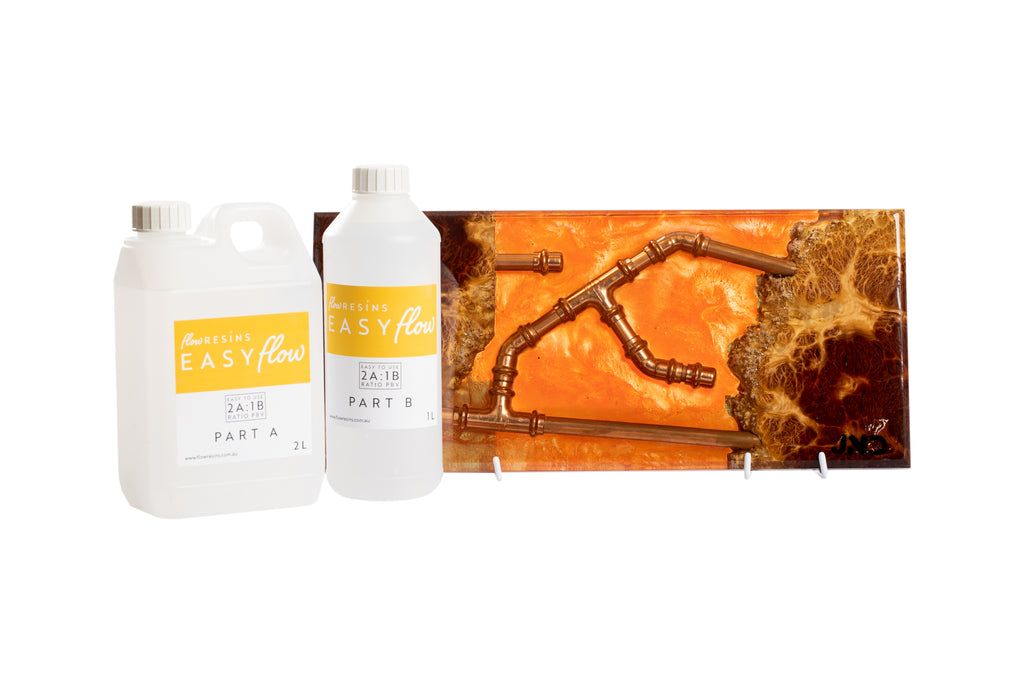 Easy Flow, Ultra Clear Casting Epoxy Resin by Flow Resins