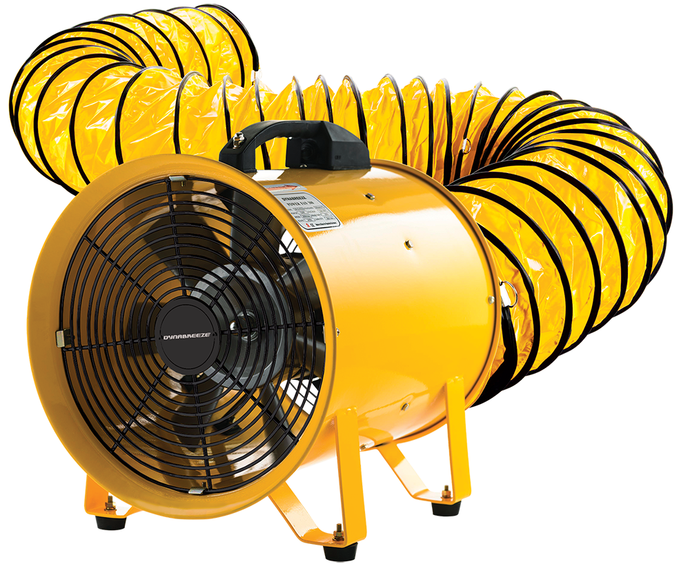 Dynabreeze 300mm Heavy Duty Extraction Fan with 5m Duct FA-23280