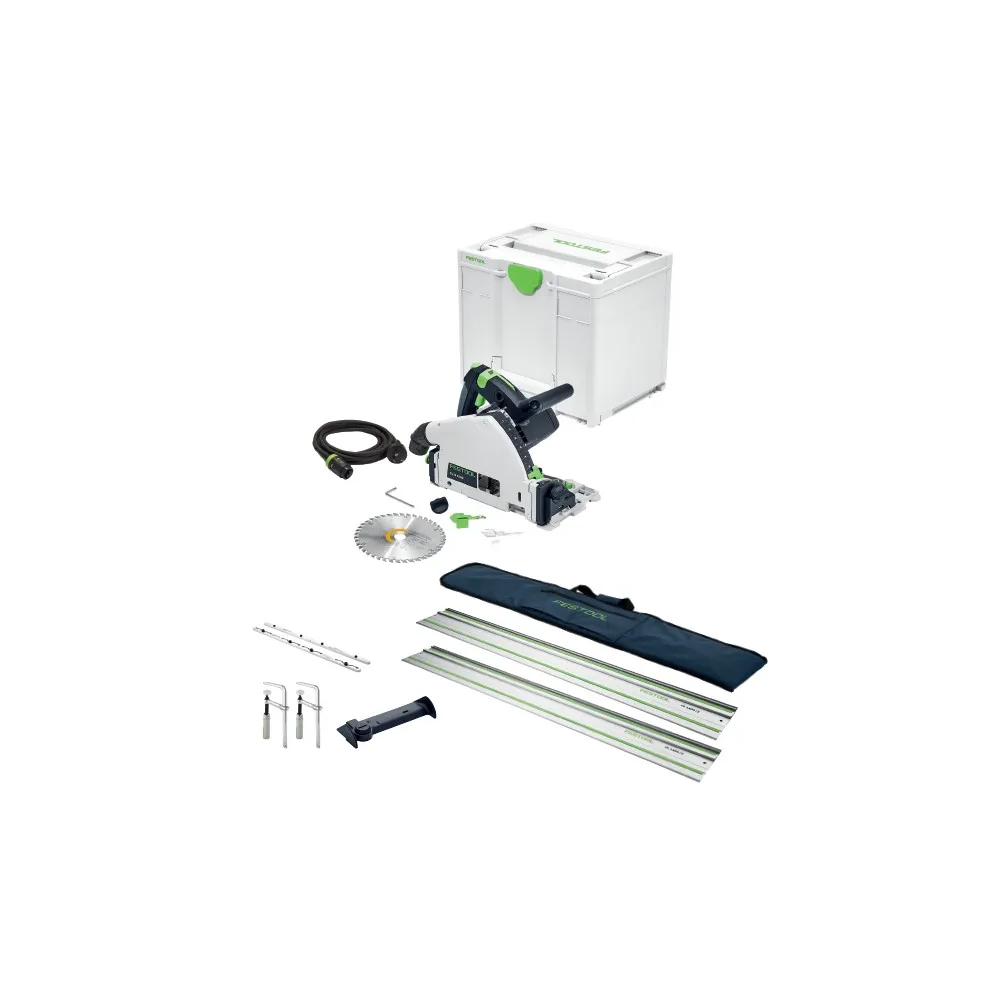 160mm Plunge Cut Saw Set TS 55F (F28107) by Festool