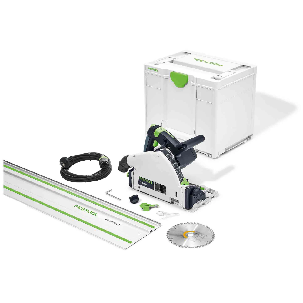 160mm Plunge Cut Saw Set TS 55F (F28107) by Festool