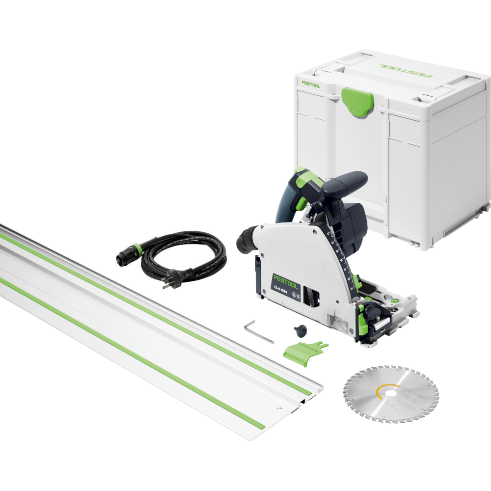 168mm Plunge Cut Saw Set TS 60F (F28108) by Festool