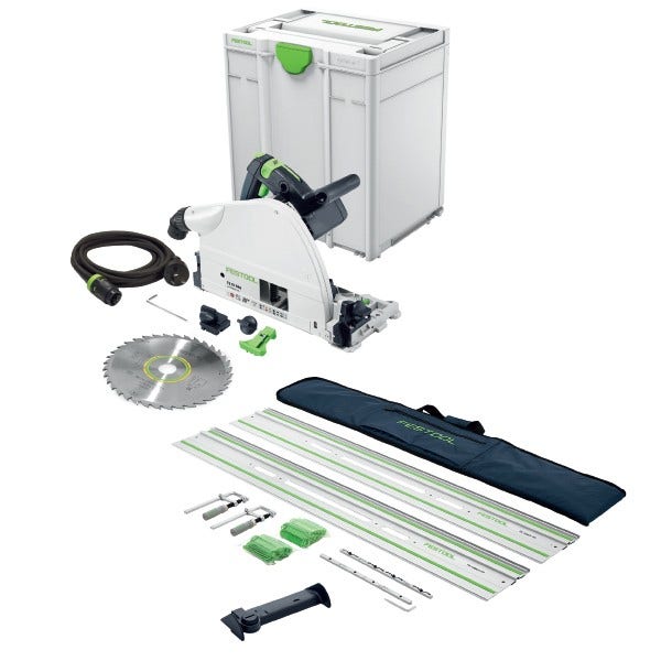 210mm Plunge Cut Circular Saw Set TS 75 (F28109) by Festool