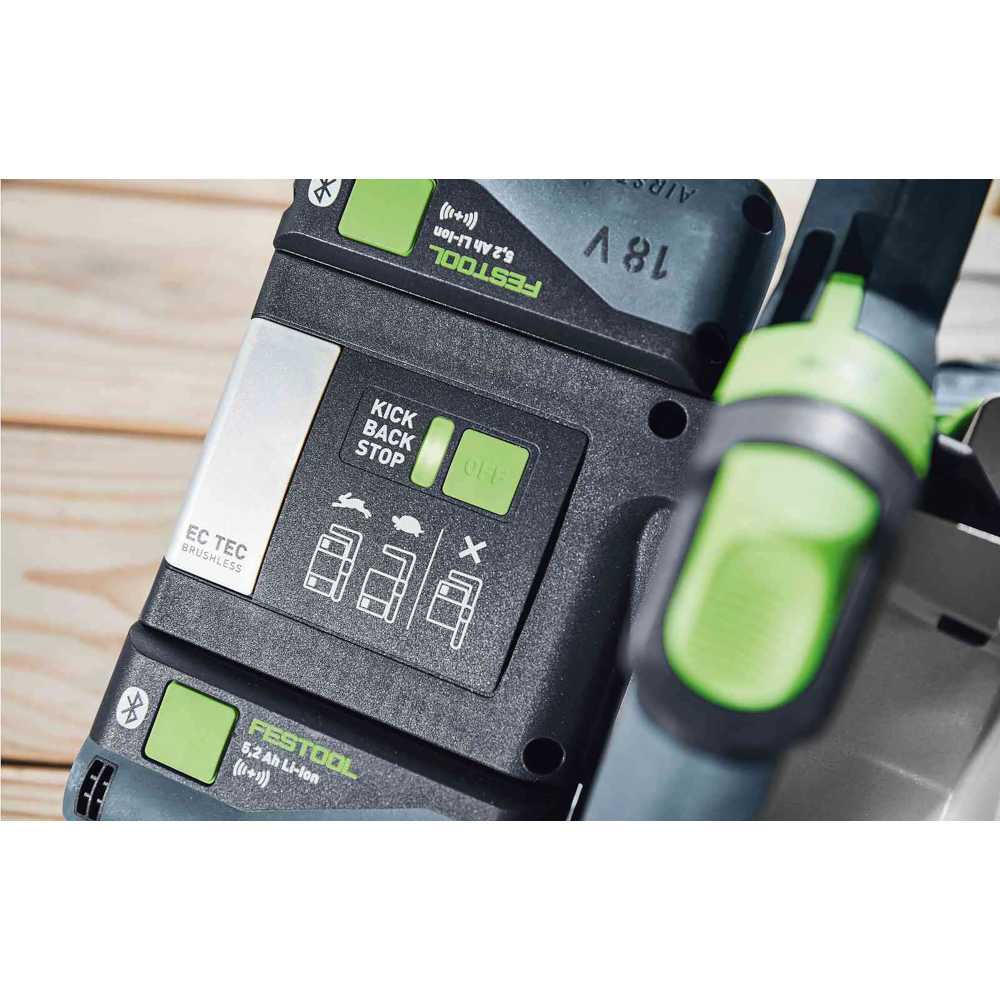 160mm 36V 5.Ah Cordless Plunge Saw Set TSC 55K (F28110) by Festool