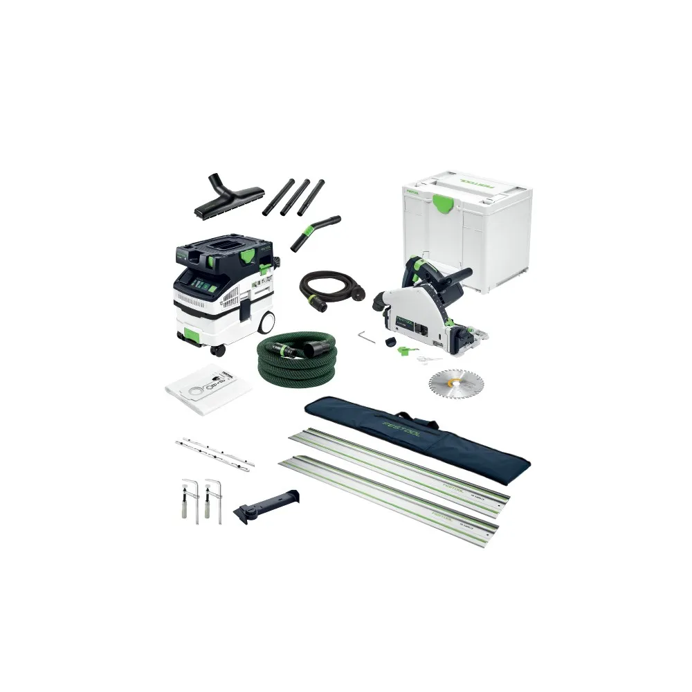 160mm Plunge Cut Saw In Ultimate Set TS 55F (F28170) by Festool