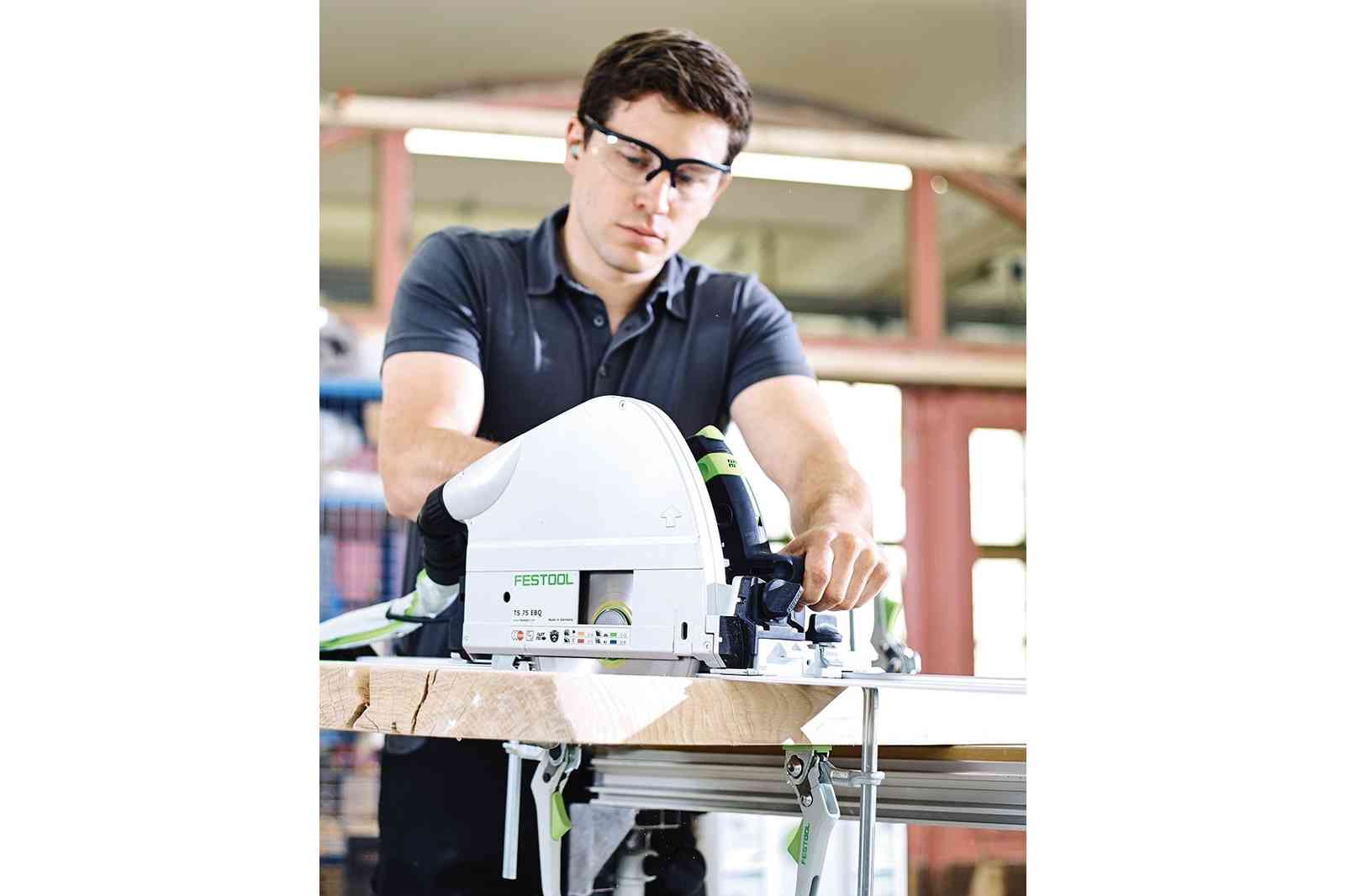 210mm Plunge Cut Circular Saw Set TS 75 (F28109) by Festool